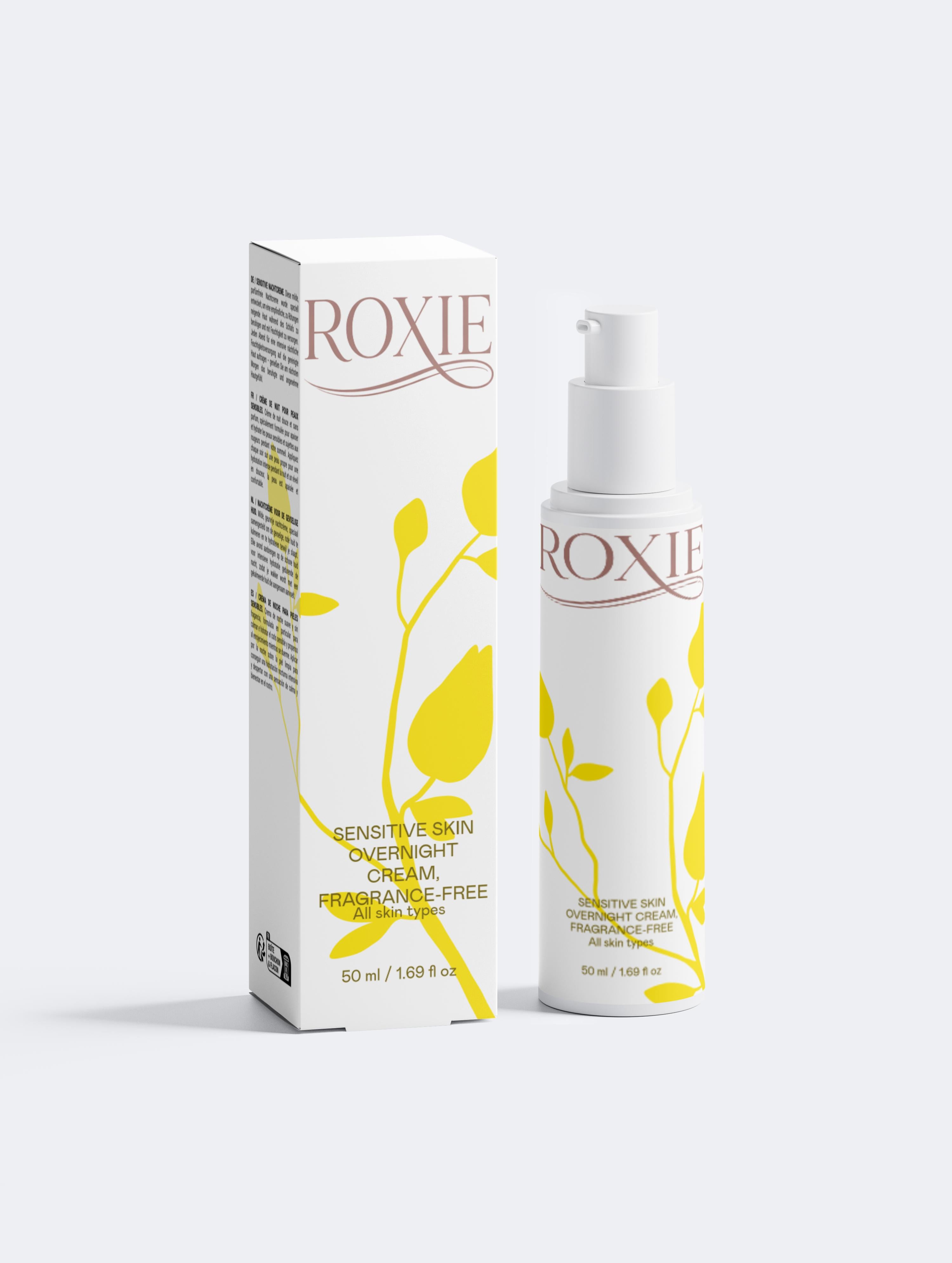 Sensitive Skin Overnight Cream, Fragrance-Free